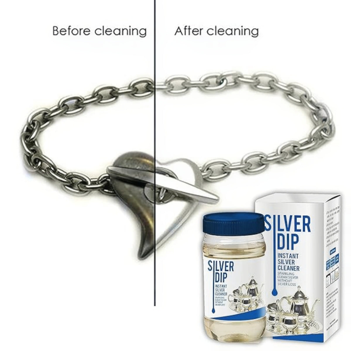 Silver Dip Instant Silver Cleaner Buy 1 Get 1 Free (Pack of 2)