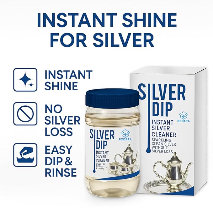 Silver Dip Instant Silver Cleaner Buy 1 Get 1 Free (Pack of 2)