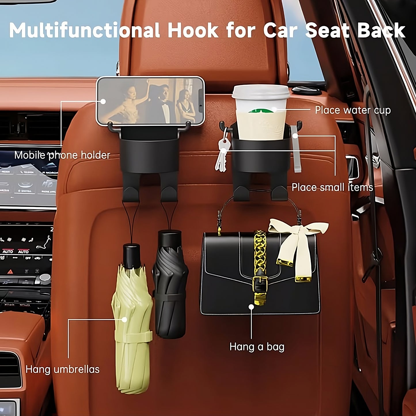 Smart Car Backseat Organizer (Pack of 2)