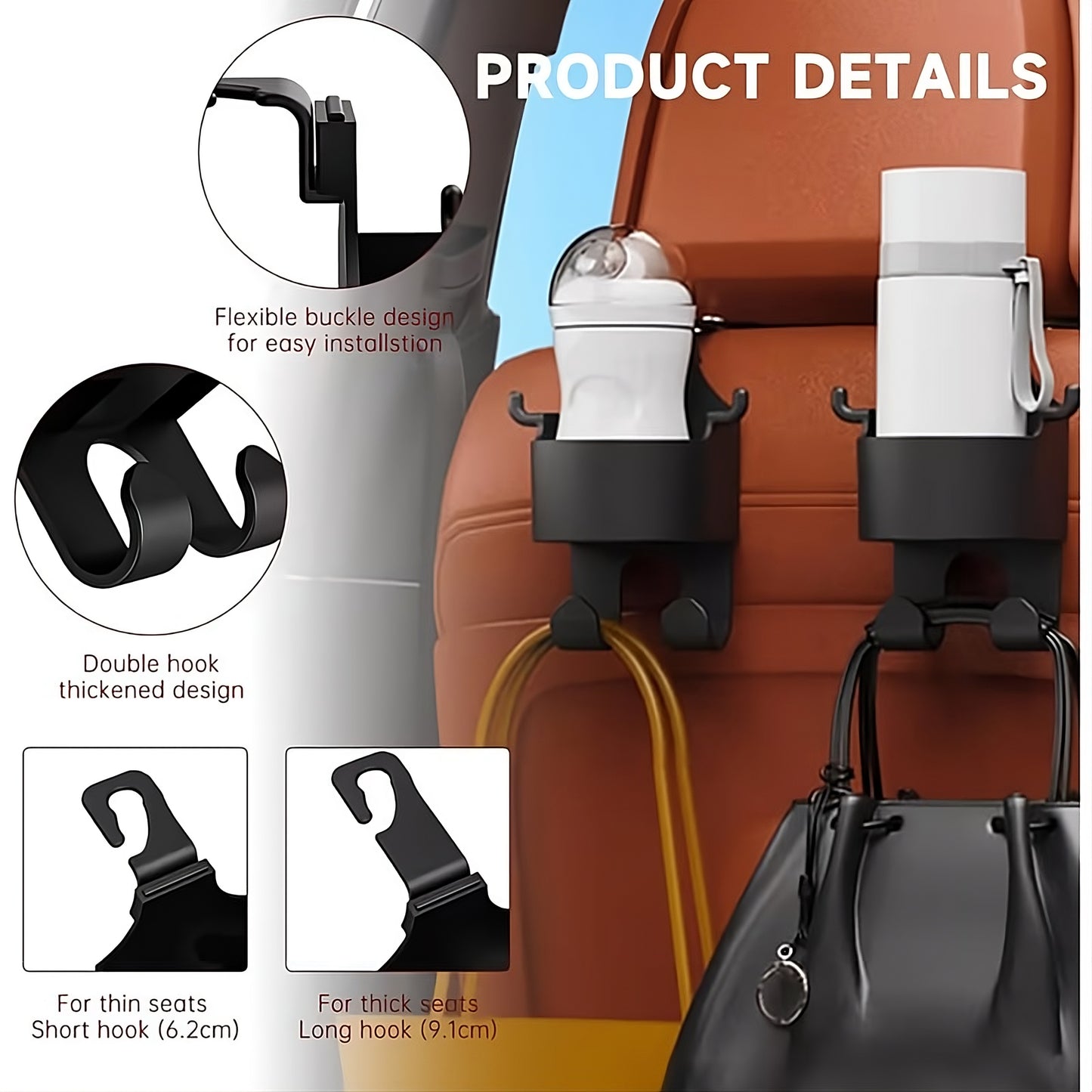 Smart Car Backseat Organizer (Pack of 2)