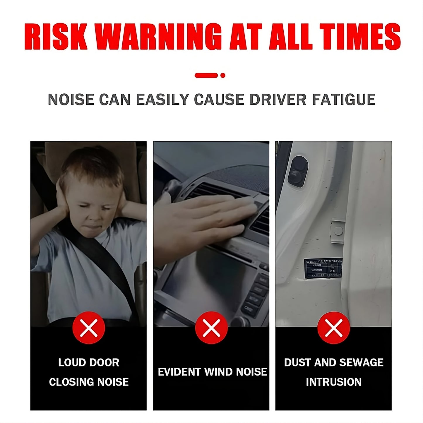 Self Adhesive Anti Noise Car Sealing Strip - 5 Meters