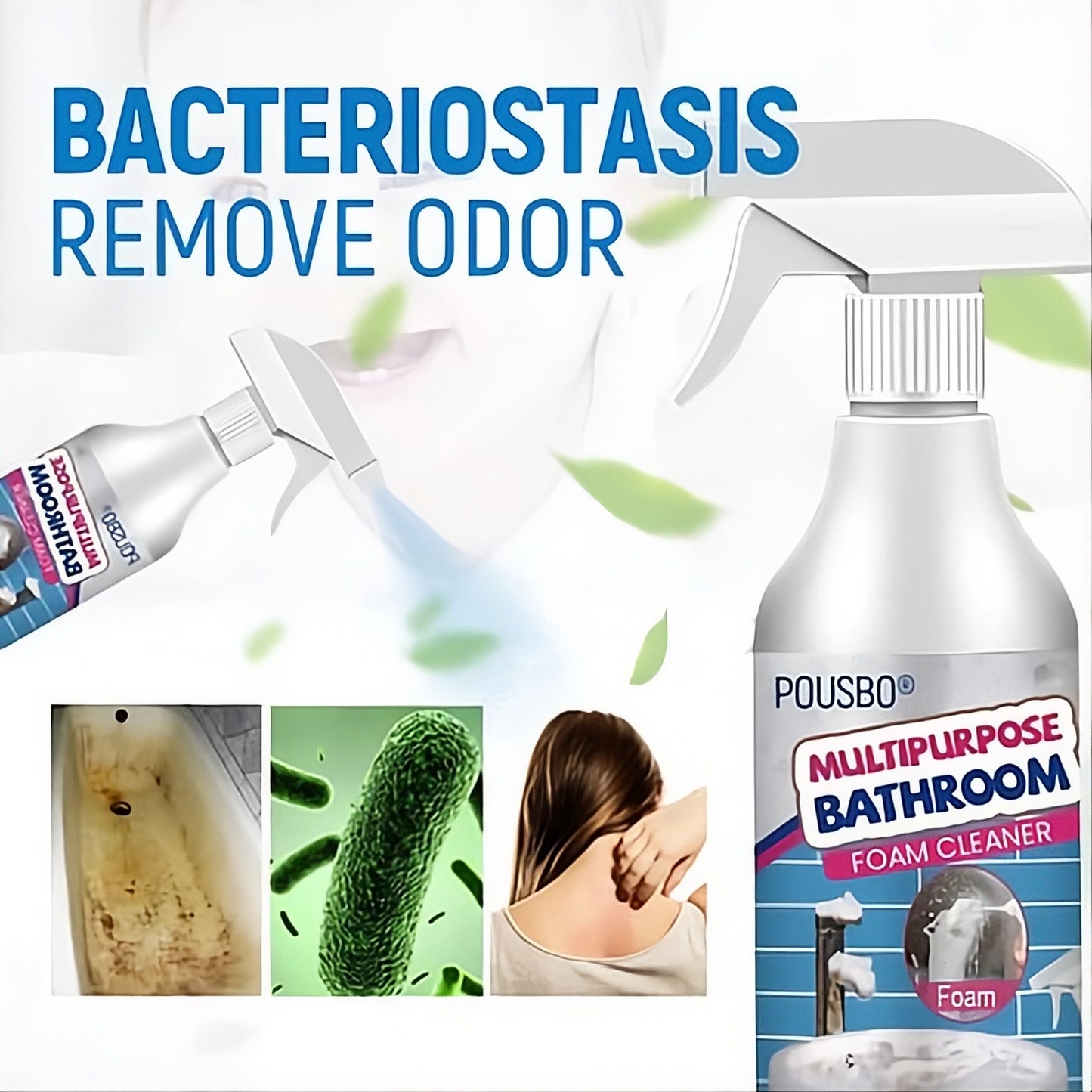 Multipurpose Stubborn Stains Cleaner Buy 1 Get 1 Free (Pack of 2)