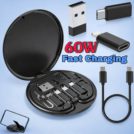 All-in-One 60W Fast Charging Cable Set