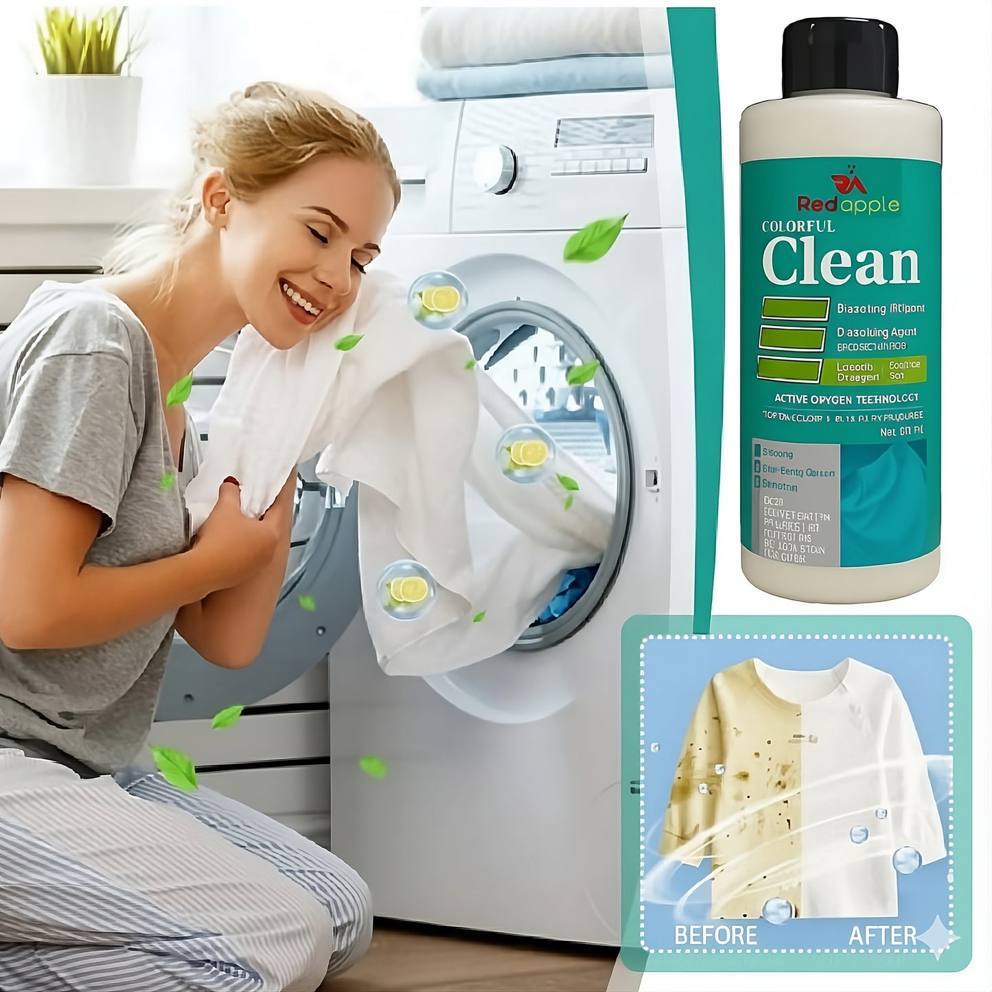 Colorful Clean Ultra Foam – Color-Safe Laundry Liquid | Buy 1 Get 1 Free(Pack of 2)